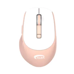Elba B554 Beyaz Pembe Optik Kablosuz Mouse - Elba
