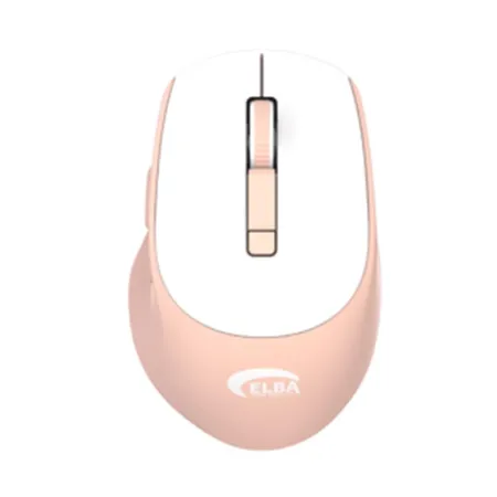 Elba B554 Beyaz-Pembe Optik Kablosuz Mouse - 1