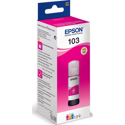 Epson - Epson 103-C13T00S34A Kırmızı Orjinal Mürekkep