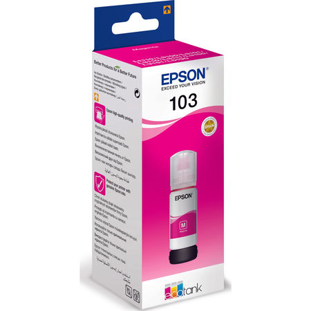 Epson 103-C13T00S34A Kırmızı Orjinal Mürekkep - 1