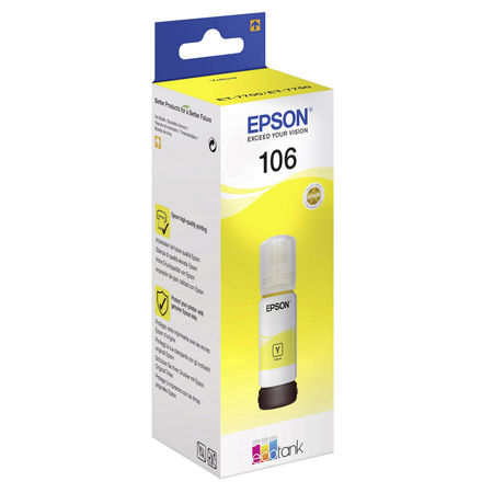 Epson 106-C13T00R440 Sarı Orjinal Mürekkep - 1