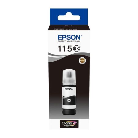 Epson 115-C13T07C14A Siyah Orjinal Mürekkep 70Gr - 1