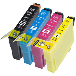 Epson 16XL-T1636-C13T16364020 Replacement Cartridge Advantage Package - 2