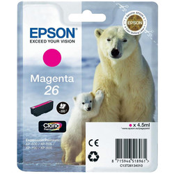 Epson 26-T2613-C13T26134020 Kırmızı Orjinal Kartuş - Epson