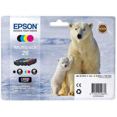 Epson 26-T2616-C13T26164020 Original Cartridge Economic Set - 1
