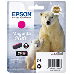 Epson 26XL-T2633-C13T26334020 Kırmızı Orjinal Kartuş - 1