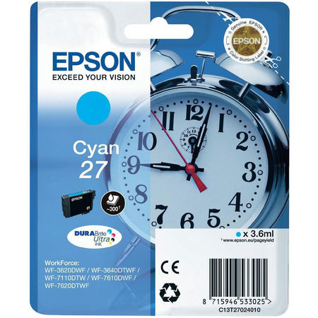 Epson 27-T2702-C13T27024020 Blue Original Cartridge - 1