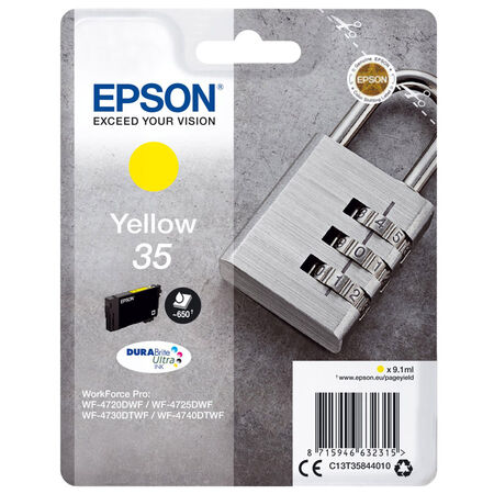 Epson 35-C13T35844020 Sarı Orijinal Kartuş - 2