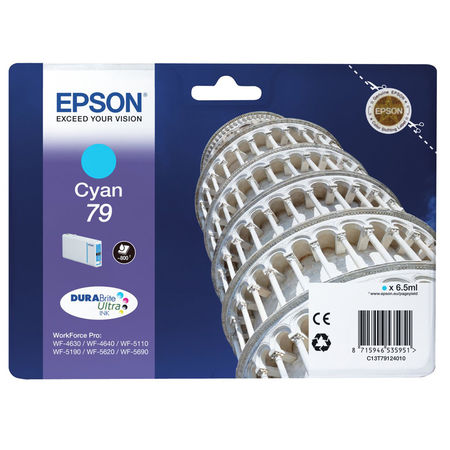 Epson 79-T7912-C13T79124010 Mavi Orjinal Kartuş - 2