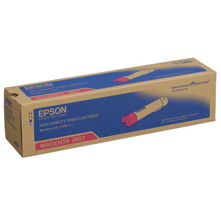 Epson AL-C500/C13S050657 Kırmızı Orjinal Toner Yüksek Kapasiteli - 1