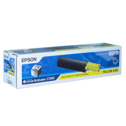 Epson - Epson CX-11/C13S050187 Sarı Orjinal Toner Yüksek Kapasiteli