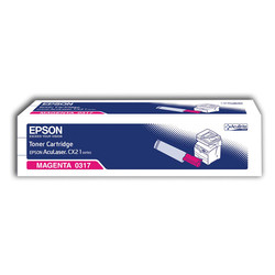 Epson CX-21/C13S050317 Kırmızı Orjinal Toner - Epson