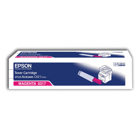 Epson CX-21/C13S050317 Kırmızı Orjinal Toner - 1