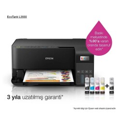 Epson Eco Tank L3550 Mürekkep Tanklı Fonksiyonlu Yazıcı - 4