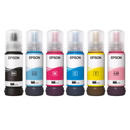 Epson EcoTank 108 C13T09C54A Açık Mavi Orijinal Mürekkep - 2