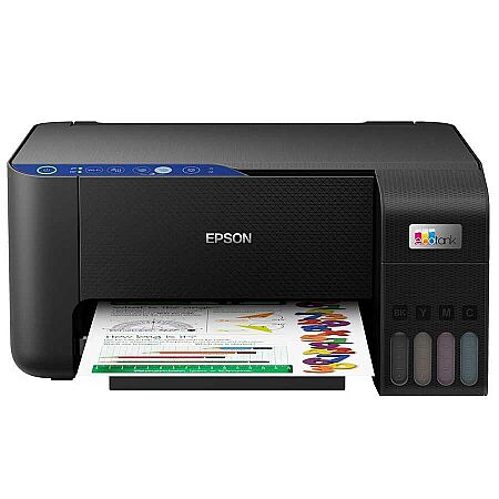 Epson EcoTank L3251 C11CJ67406 Çok Fonksiyonlu Yazıcı Muadil Mürekkep + Fotoğraf Kağıdı - 1