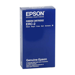 Epson ERC-02/C43S015425 Kırmızı-Siyah Orjinal Şerit - 1