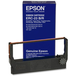 Epson ERC-23/C43S015362 Orjinal Kırmızı-Siyah Şerit - Epson