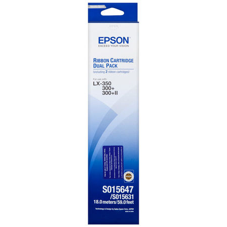 Epson LX-350/C13S015647 Orjinal Şerit 2Li - 1