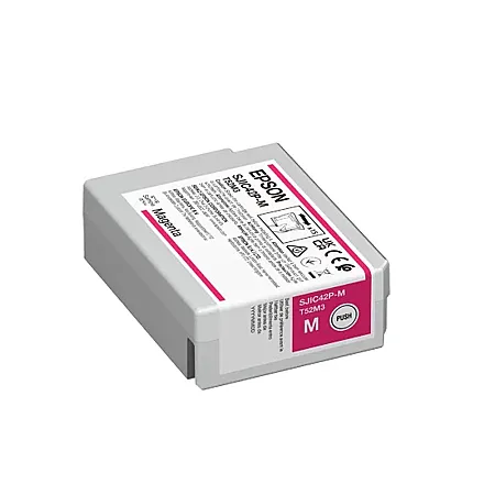 Epson SJIC42P-M C13T52M340 Kırmızı Orijinal Kartuş - 1