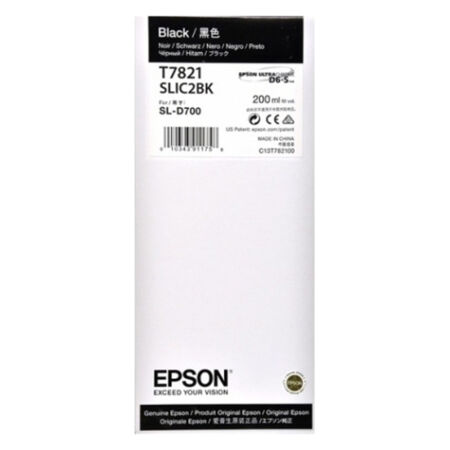 Epson Surelab T7821 Siyah Orijinal Kartuş- C Grade - 1