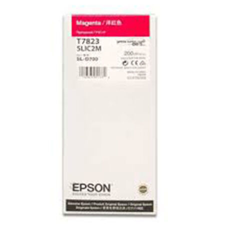 Epson Surelab T7823 Kırmızı Orijinal Kartuş- C Grade - 1