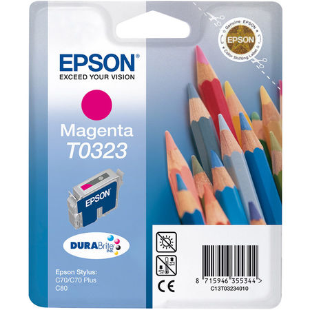Epson T0323-C13T03234020 Kırmızı Orjinal Kartuş - 1