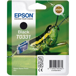 Epson T0331-C13T03314020 Siyah Orjinal Kartuş - 2
