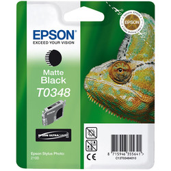 Epson T0348-C13T03484020 Mat Siyah Orjinal Kartuş - 2