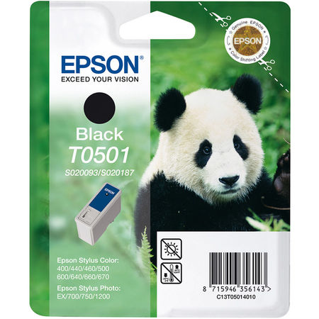 Epson T0501-C13T05014020 Siyah Orijinal Kartuş - 2