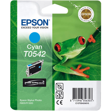 Epson T0542-C13T05424020 Mavi Orjinal Kartuş - 1