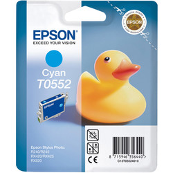 Epson T0552-C13T05524020 Mavi Orjinal Kartuş - Epson