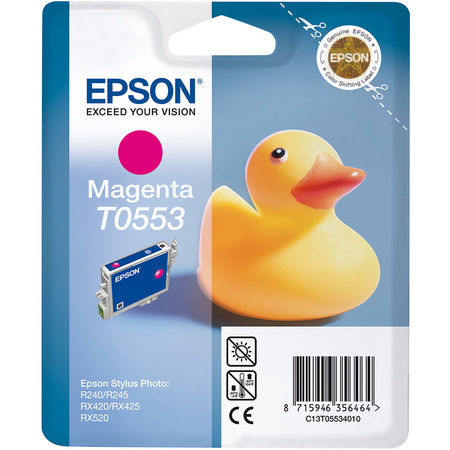 Epson T0553-C13T05534020 Kırmızı Orjinal Kartuş - 1