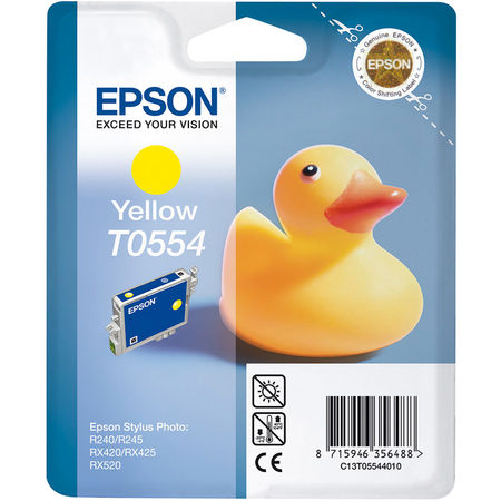 Epson T0554-C13T05544020 Sarı Orjinal Kartuş - 1