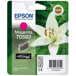 Epson T0593-C13T05934020 Kırmızı Orjinal Kartuş - Epson