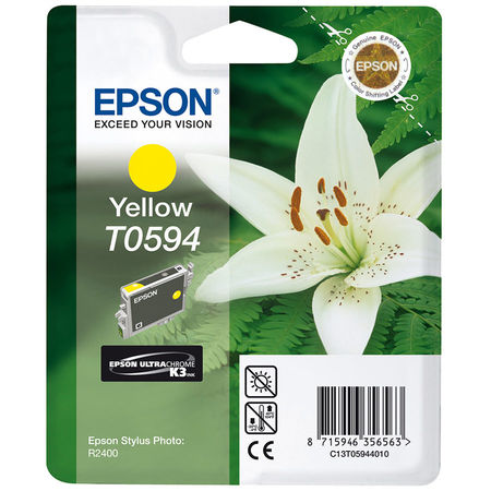 Epson T0594-C13T05944020 Sarı Orjinal Kartuş - 1