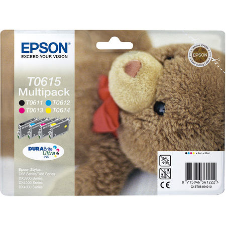 Epson T0615-C13T06154020 Orjinal Kartuş Avantaj Paketi - 1