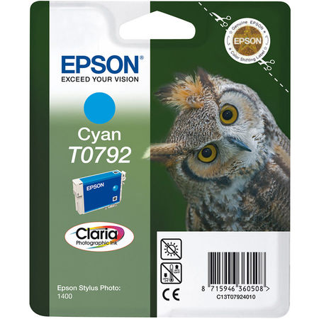 Epson T0792-C13T07924020 Mavi Orjinal Kartuş - 1