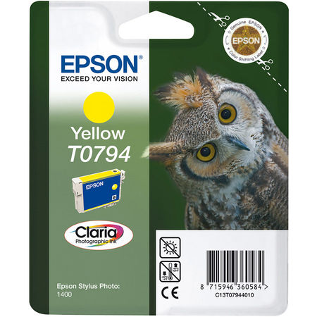 Epson T0794-C13T07944020 Sarı Orjinal Kartuş - 1
