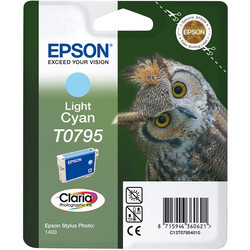 Epson T0795-C13T07954020 Açık Mavi Orjinal Kartuş - Epson