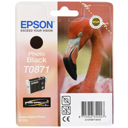 Epson T0871-C13T08714020 Foto Siyah Orjinal Kartuş - Epson