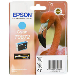 Epson T0872-C13T08724020 Mavi Orjinal Kartuş - Epson