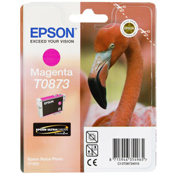 Epson T0873-C13T08734020 Kırmızı Orjinal Kartuş - Epson