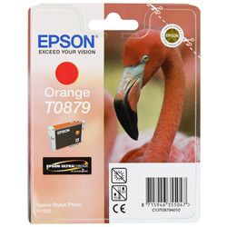 Epson T0879-C13T08794020 Turuncu Orjinal Kartuş - Epson
