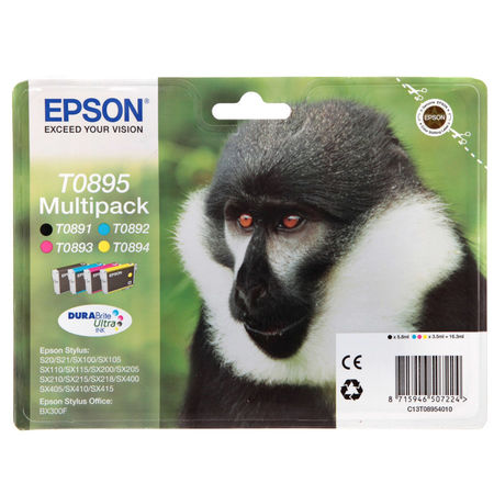 Epson T0895-C13T08954020 Orjinal Kartuş Avantaj Paketi - 2