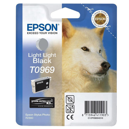 Epson T0969-C13T09694020 Açık Açık Siyah Orjinal Kartuş - 1