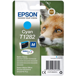 Epson T1282-C13T12824020 Mavi Orjinal Kartuş - Epson