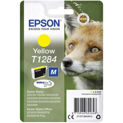 Epson T1284-C13T12844020 Sarı Orjinal Kartuş - Epson