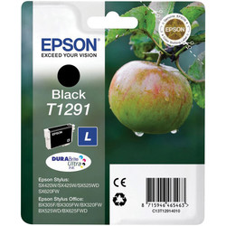 Epson T1291-C13T12914020 Siyah Orjinal Kartuş - 1