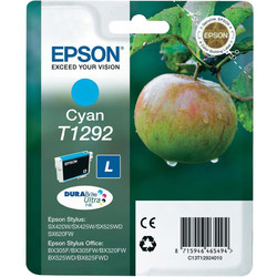 Epson T1292-C13T12924010 Mavi Orjinal Kartuş - 1